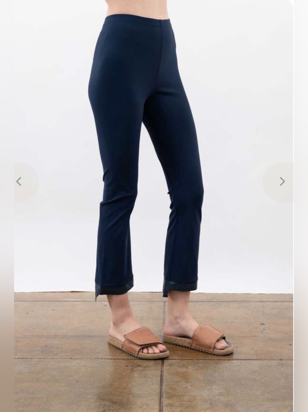 Elaine Kim Olga Cropped Flared Leggings